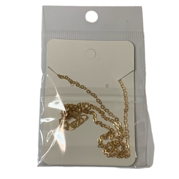 Gold dangling necklace - Picture 6 of 6